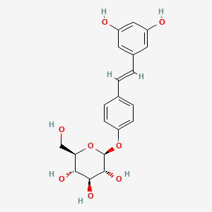 Chemical structure of Resveratroloside