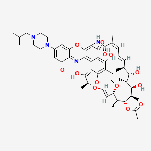 Chemical structure of Rifalazil
