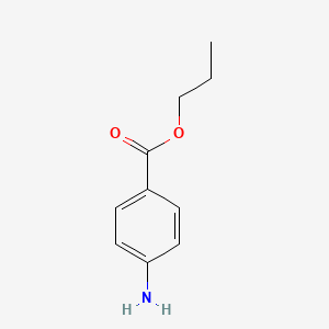 Chemical structure of Risocaine
