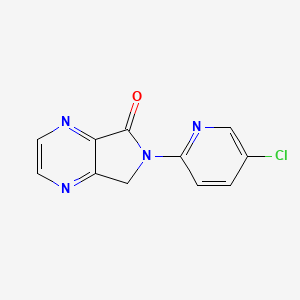 Chemical structure of RP 48497