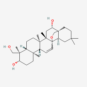 Chemical structure of Saikogenin F