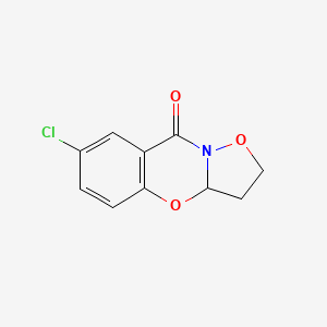 Chemical structure of Seclazone