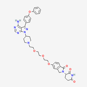 Chemical structure of SJF620