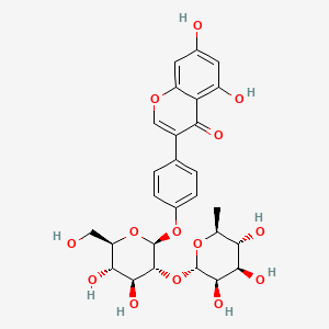 Chemical structure of Sophorabioside