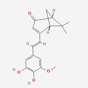 Chemical structure of SP-8356