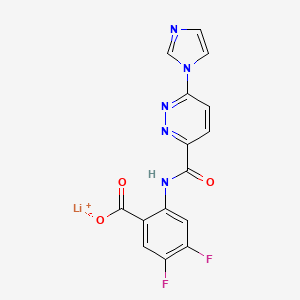 Chemical structure of SR-717