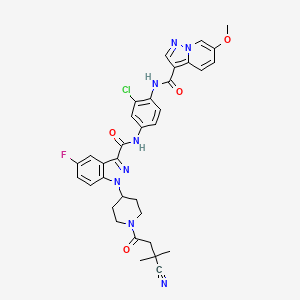 Chemical structure of Src Inhibitor 3