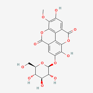 Chemical structure of Stachyanthuside A