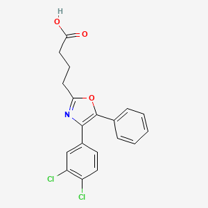 Chemical structure of SWE101