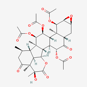 Chemical structure of Taccalonolide C