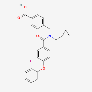 Chemical structure of TAK-615