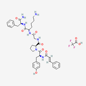 Chemical structure of tcY-NH2 TFA