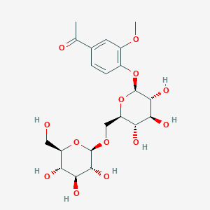 Chemical structure of Tectoruside