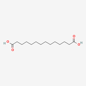 Chemical structure of Tetradecanedioic acid