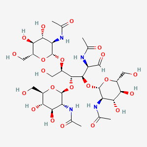 Chemical structure of Tetra-N-acetylchitotetraose