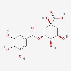 Chemical structure of Theogallin