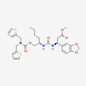 Chemical structure of THI0019