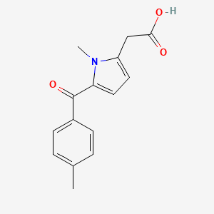 Chemical structure of Tolmetin