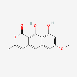 Chemical structure of Toralactone