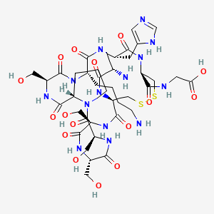 Chemical structure of Transdermal Peptide Disulfide TFA