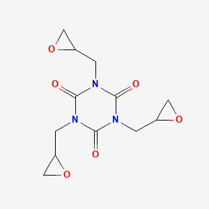 Chemical structure of Triglycidyl isocyanurate