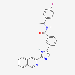 Chemical structure of TTP-8307