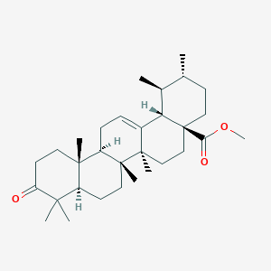 Chemical structure of Ursonic acid methyl ester