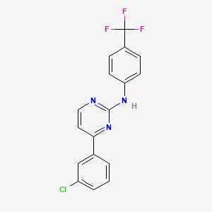 Chemical structure of VAF347