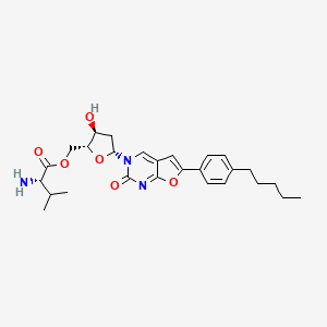 Chemical structure of Valnivudine
