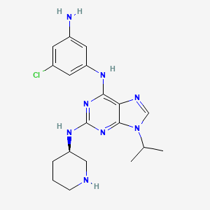 Chemical structure of VEGFR-2-IN-5 hydrochloride