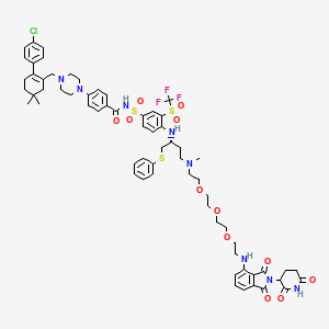 Chemical structure of XZ739