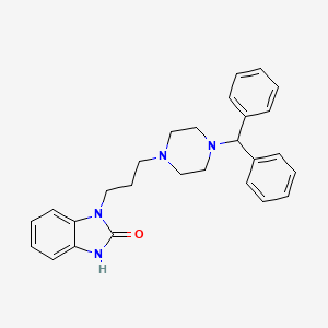 Chemical structure of Oxatomide