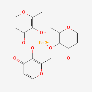 Chemical structure of Ferric maltol