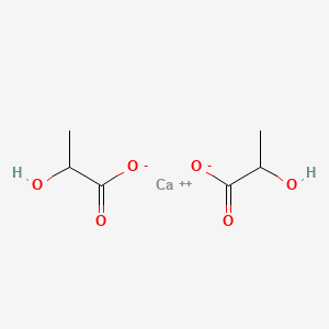 Chemical structure of Calcium lactate