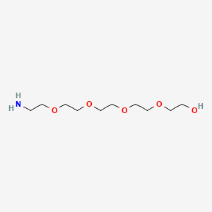 Chemical structure of NH2-PEG5-OH