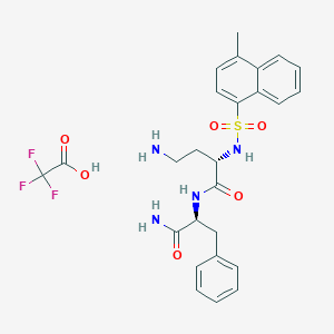Chemical structure of J-2156 TFA