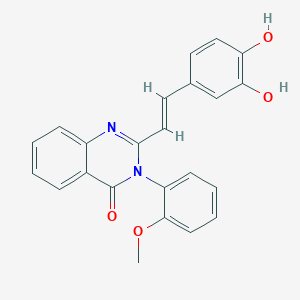 Chemical structure of ICCB280