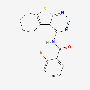 Chemical structure of KL201