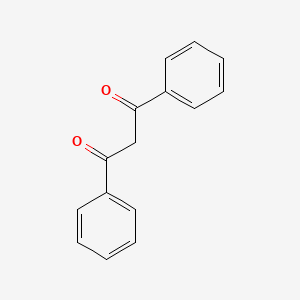 Chemical structure of Dibenzoylmethane