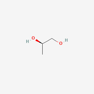 Chemical structure of R-(-)-1,2-Propanediol