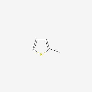 Chemical structure of 2-Methylthiophene