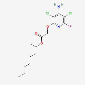 Chemical structure of Fluroxypyr-meptyl