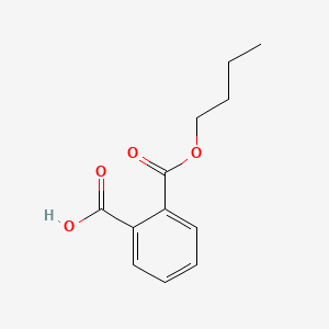 Chemical structure of Monobutyl phthalate