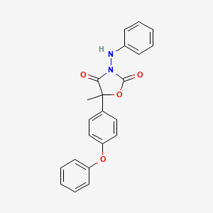 Chemical structure of Famoxadone
