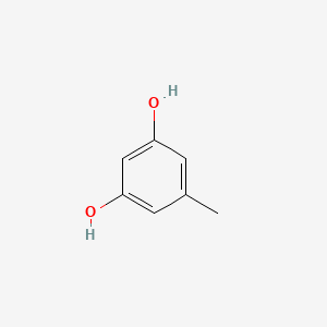 Chemical structure of Orcinol