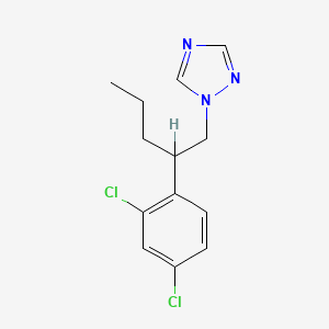 Chemical structure of Penconazole