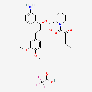 Chemical structure of SLF TFA