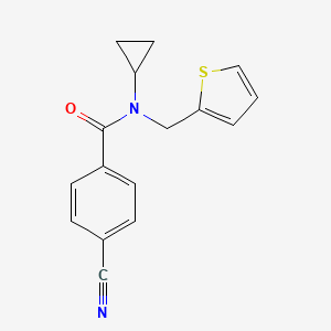 Chemical structure of MR837