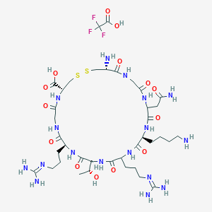 Chemical structure of LyP-1 TFA