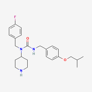 Chemical structure of N-Desmethyl Pimavanserin